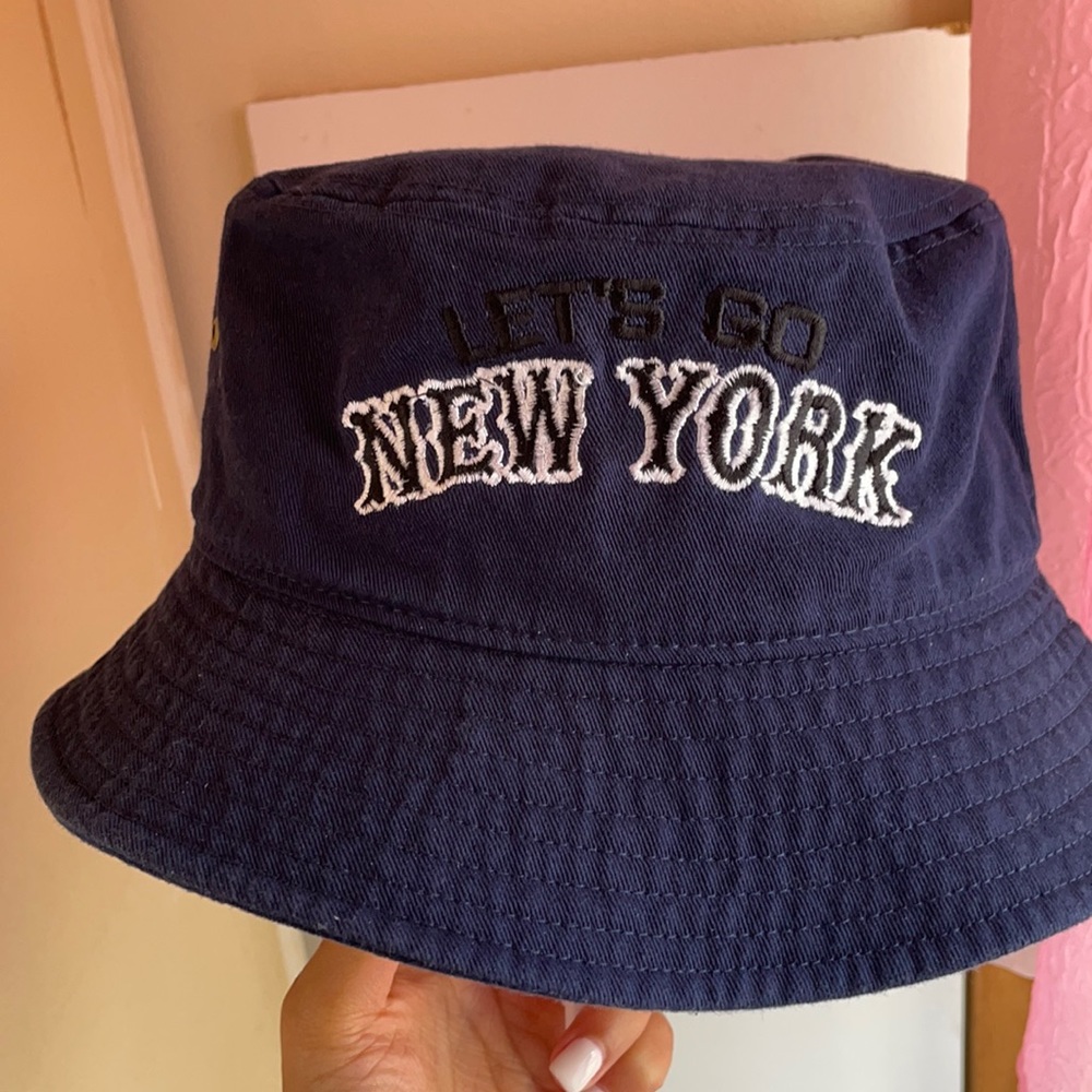 Yankees navy blue bucket hat